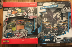 Pokemon Black Bolt + Poster Collection Sam's Club Bundle - Image 1