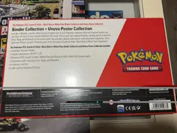 Pokemon Black Bolt And White Flare Binder Collection Set - Image 2