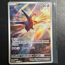 Latios 203/191 Illustration Rare Pokemon Surging Sparks NM - Image 2