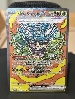 🍃Teal Mask Ogerpon EX 145/131 - Pokemon TCG Prismatic Evolutions - Full Art SIR - Image 1
