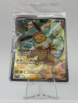 Pokemon TCG Eevee 173 Full Art Black Star Promo Prismatic Evolutions SEALED #2 - Image 1