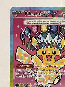 Pikachu EX 277/217 Ascended Heroes Special Illustration Rare Pokemon Card - Image 2