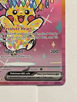 Pikachu EX 277/217 Ascended Heroes Special Illustration Rare Pokemon Card - Image 4