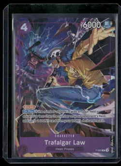 One Piece Promotion Cards #P-093 Trafalgar Law (Illustration Box Vol.6) - Image 1