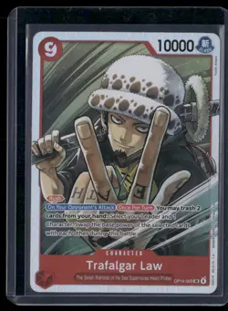 The Azure Sea's Seven #OP14-009 Trafalgar Law - Image 1