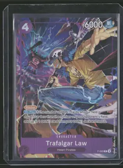 One Piece Promotion Cards #P-093 Trafalgar Law (Illustration Box Vol.6) - Image 1