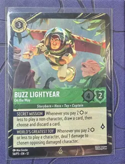 Disney Lorcana Buzz Lightyear On The Way 56/P3 - Image 1