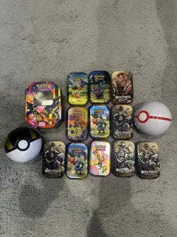 empty trading card game tin - Image 1