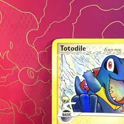 Totodile Reverse Holo Stamped Dragon Frontiers 67/101 Delta Species Pokemon Card - Image 4