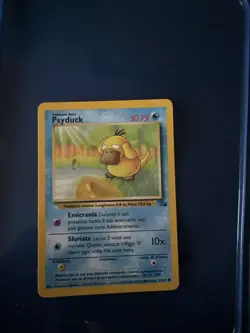 Psyduck 53/62 Pokemon Card Fossil ITA - Image 1
