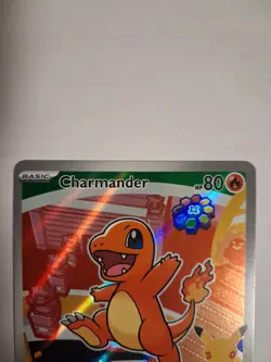 Pokemon Descended Heroes Charmander Rare Promo Card #038 NM+ HP80 - Image 5