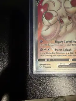 Alcremie V 064/072 Shining Fates Full Art Ultra Rare Holo Pokemon Card NM - Image 3