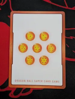 Dragon Ball E-52 Son Goku Silver Energy Marker Booster Card Fusion World - Image 2