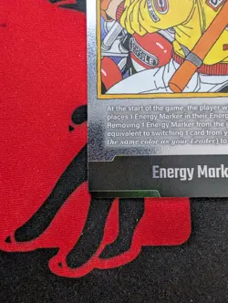 Dragon Ball E-52 Son Goku Silver Energy Marker Booster Card Fusion World - Image 3