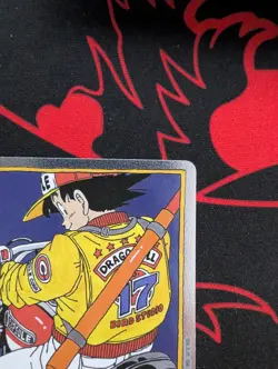 Dragon Ball E-52 Son Goku Silver Energy Marker Booster Card Fusion World - Image 5