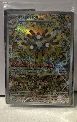 Magneton 159 Sv: Scarlet & Violet Promo Cards Holo Sealed With Dividers. - Image 1