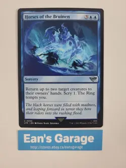 Magic: The Gathering LOTR Horses of the Bruinen LTR 55 Uncommon - Mint - Image 1