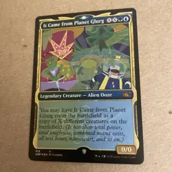 x1 It Came from Planet Glurg - Showcase - Galaxy Foil M MTG Unfinity M/NM, 512 - Image 1