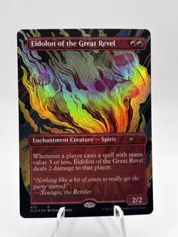 Eidolon of the Great Revel 422 Foil Borderless Secret Lair Drop SLD MTG NM - Image 1