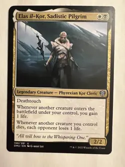 MTG Elas il-Kor, Sadistic Pilgrim Dominaria United 198/281 Regular Uncommon NM - Image 1