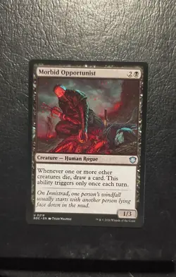 Morbid Opportunist Commander: Secrets of Strixhaven Regular - Image 1