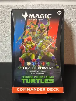 Magic the Gathering: Teenage Mutant Ninja Turtles Commander Deck MTG TNMT TCG 7B - Image 1