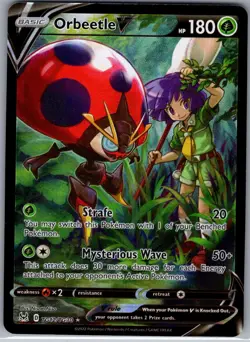Orbeetle V TG12/TG30 SWSH11: Lost Origin Trainer Gallery - Pokemon Card - NM - Image 1
