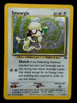 Smeargle - 11/75 Neo Discovery 2001 WOTC - Holo - Pokemon TCG - Image 1