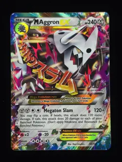 M Aggron EX 94/160 Pokemon XY - Primal Clash 🔥🔥🔥 - Image 1