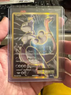 Mewtwo ex #103/108 Evolutions MINT Pokemon Card - Image 1