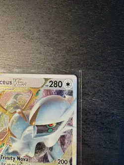 Pokemon TCG Arceus V 122/173 & Arceus Vstar 123/173 Metal Cards Near Mint - Image 4