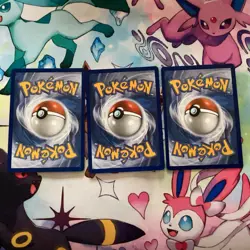 Pokemon Rowlet, Litten, Popplio First Partner Illustration 3 Card Lot - Series 1 - Image 2
