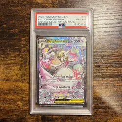 Mega Gardevoir Ex SIR PSA 10 178/132 Pokemon Meg En-Mega Evolution 2025🔥🔥 - Image 1