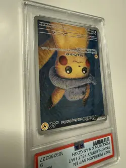 Pokemon 2023 Pikachu with Grey Felt Hat 085/SVP-EN Promo - PSA 9 - Image 5