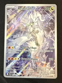 N’s Reshiram 167/159 - Illustration Rare - Journey Together - NM/M - Pokemon TCG - Image 1