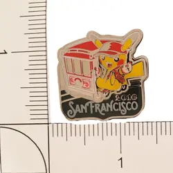 Pokemon 2016 World Championships San Francisco Pikachu Lapel Pin Official - Image 4