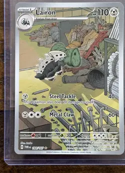 2024 Pokemon SV Twilight Masquerade TWM EN Lairon #184/167 - Image 1