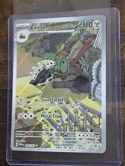 2024 Pokemon SV Twilight Masquerade TWM EN Lairon #184/167 - Image 3