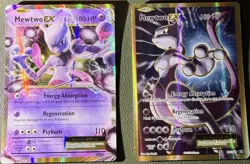 Pokemon TCG Mewtwo EX Basic Holo Lot 2 (52/108 & 103/108) 2016 English - Image 1