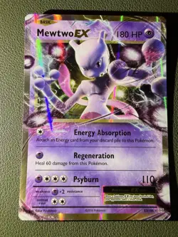 Pokemon TCG Mewtwo EX Basic Holo Lot 2 (52/108 & 103/108) 2016 English - Image 2