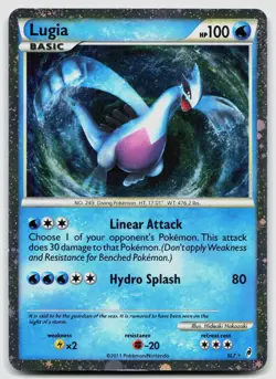 Lugia SL7/95 Call of Legends Holo Pokemon LP - Image 1