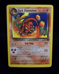 Pokemon TCG - DARK CHARMELEON - 32/82 - UNLIMITED - TEAM ROCKET (2000) WOTC - LP - Image 1