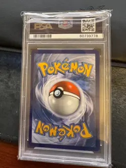 2019 POKEMON SUN & MOON UNBROKEN BONDS #20 RESHIRAM & CHARIZARD GX PSA 9 - Image 2