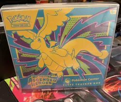 LOT (2) Ascended Heroes SET- Pokemon Center Exclusive (ripped) ETB & Regular ETB - Image 1