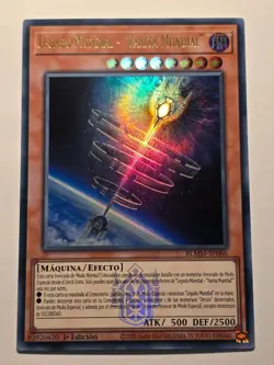 World Legacy - "World Wand●YUGIOH●BLMM●SPANISH●ULTRA RARE●1st●NM●E535 - Image 1