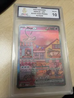 2023 Pokemon Mew ex UPC Black Star Promo MGC 10 - Image 1