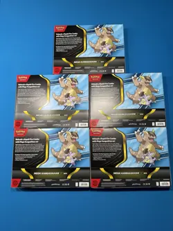 Pokemon TCG: Mega Kangaskhan ex Box Collection Lot Of 5 New Factory Sealed - Image 2