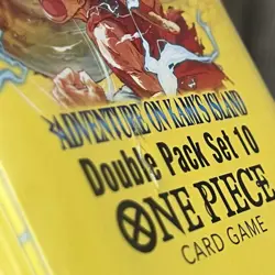 Bandai One Piece Card Game Adventure on Kami's Island Double Pack Set 10 2 Boxes - Image 2