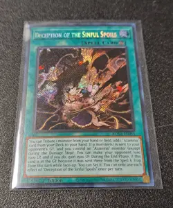 Yugioh: Deception of the Sinful Spoils - ROTA-EN055 - Secret Rare - 1st Edition - Image 2