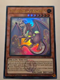Dragonmaid Ernus●YUGIOH●BLMM●SPANISH●ULTRA RARE●1st●NM●E480 - Image 1